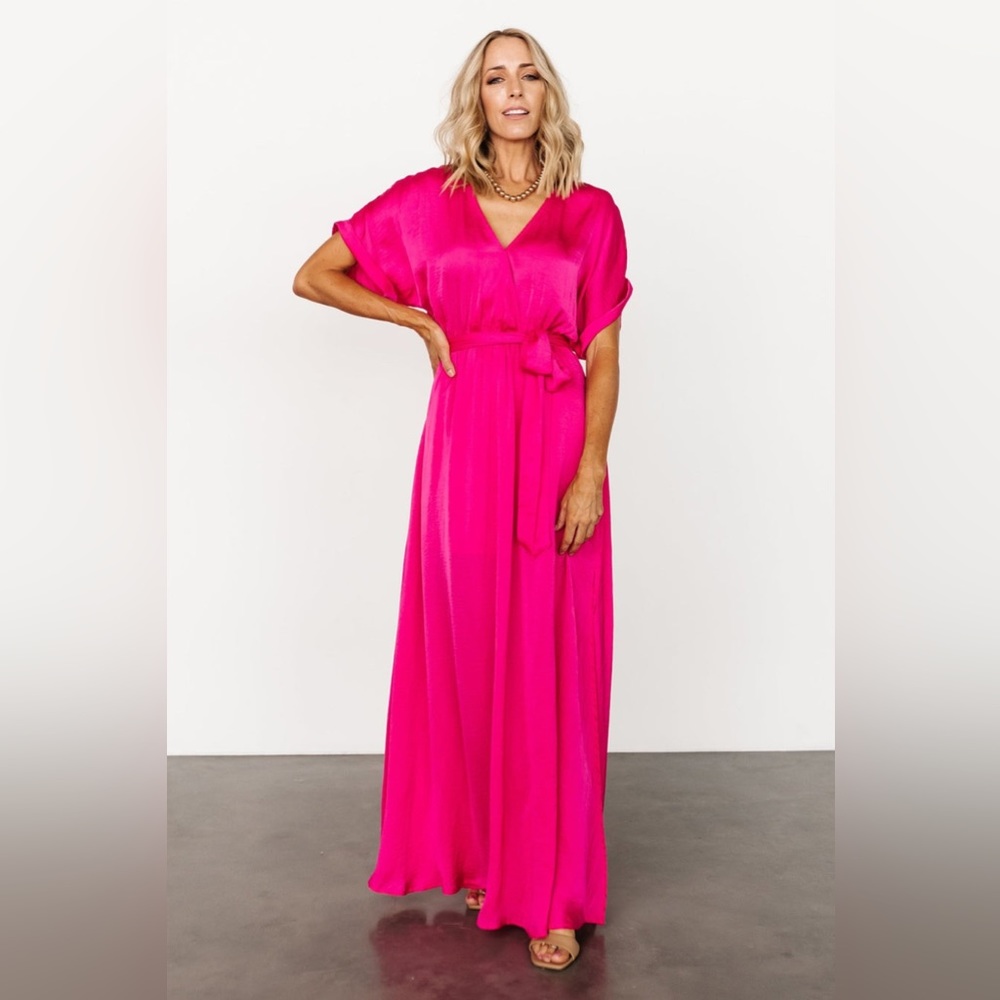 Pink Maxi Dress: Baltic Born